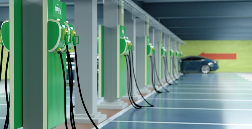 Borne de recharge à Pérols